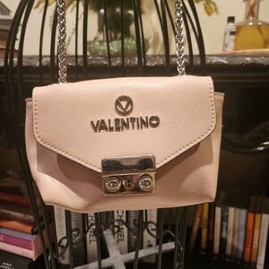 Valentino Leather Rose Doree Crossbody Bag NEW